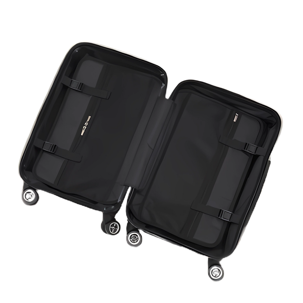 Beige Tropical Luggage
