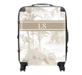 Beige Tropical Luggage