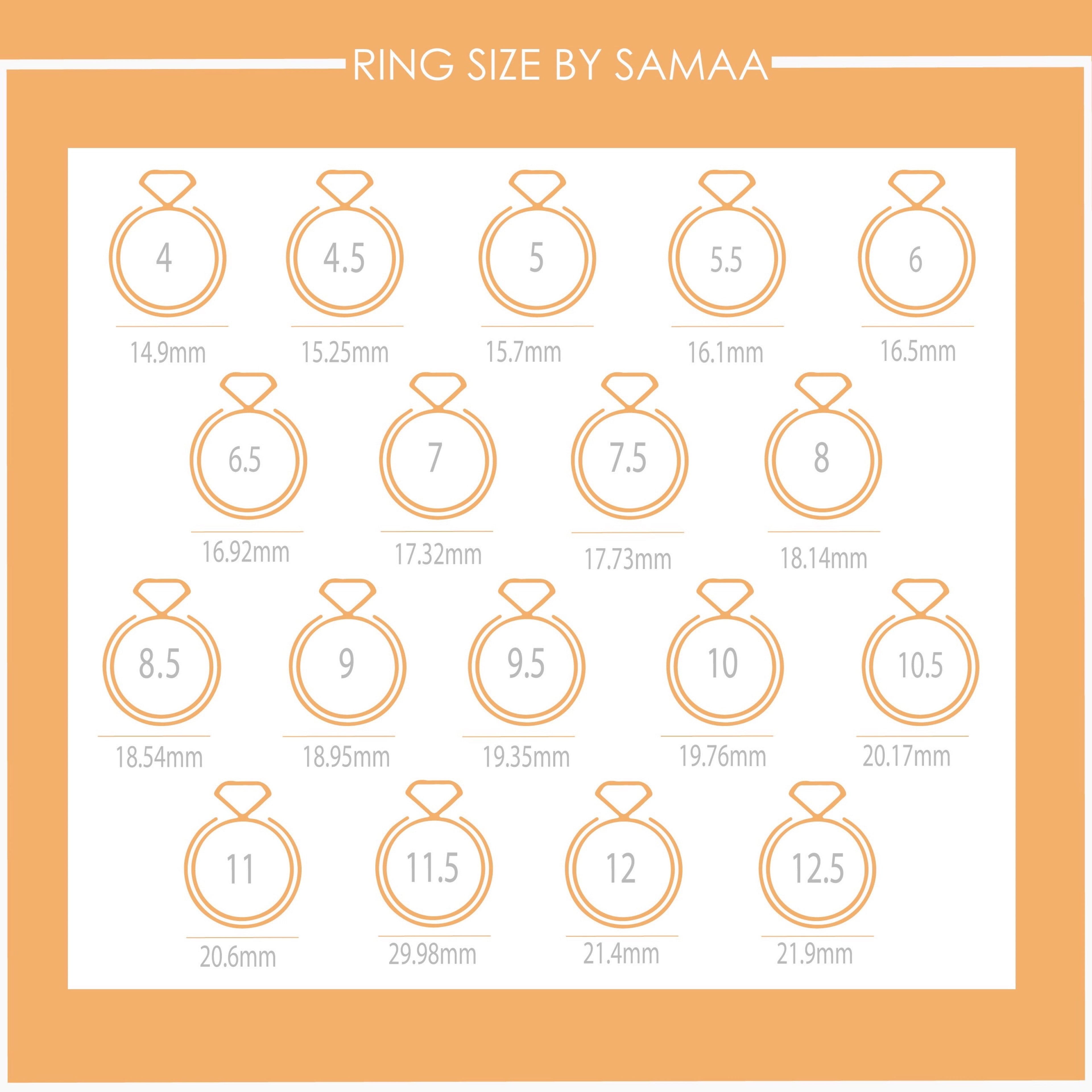 Customised Arabic Ring with Initial