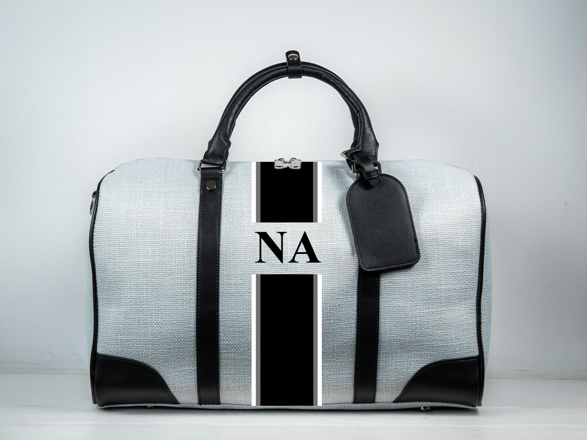 White Duffle Bag