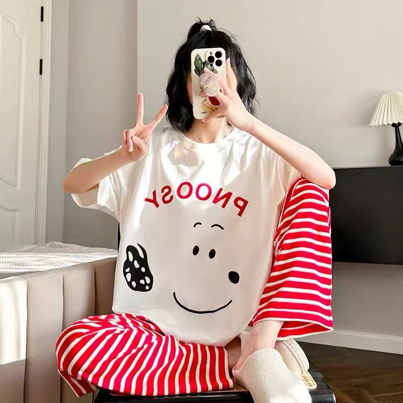 Women's Cartoon Print Pajama