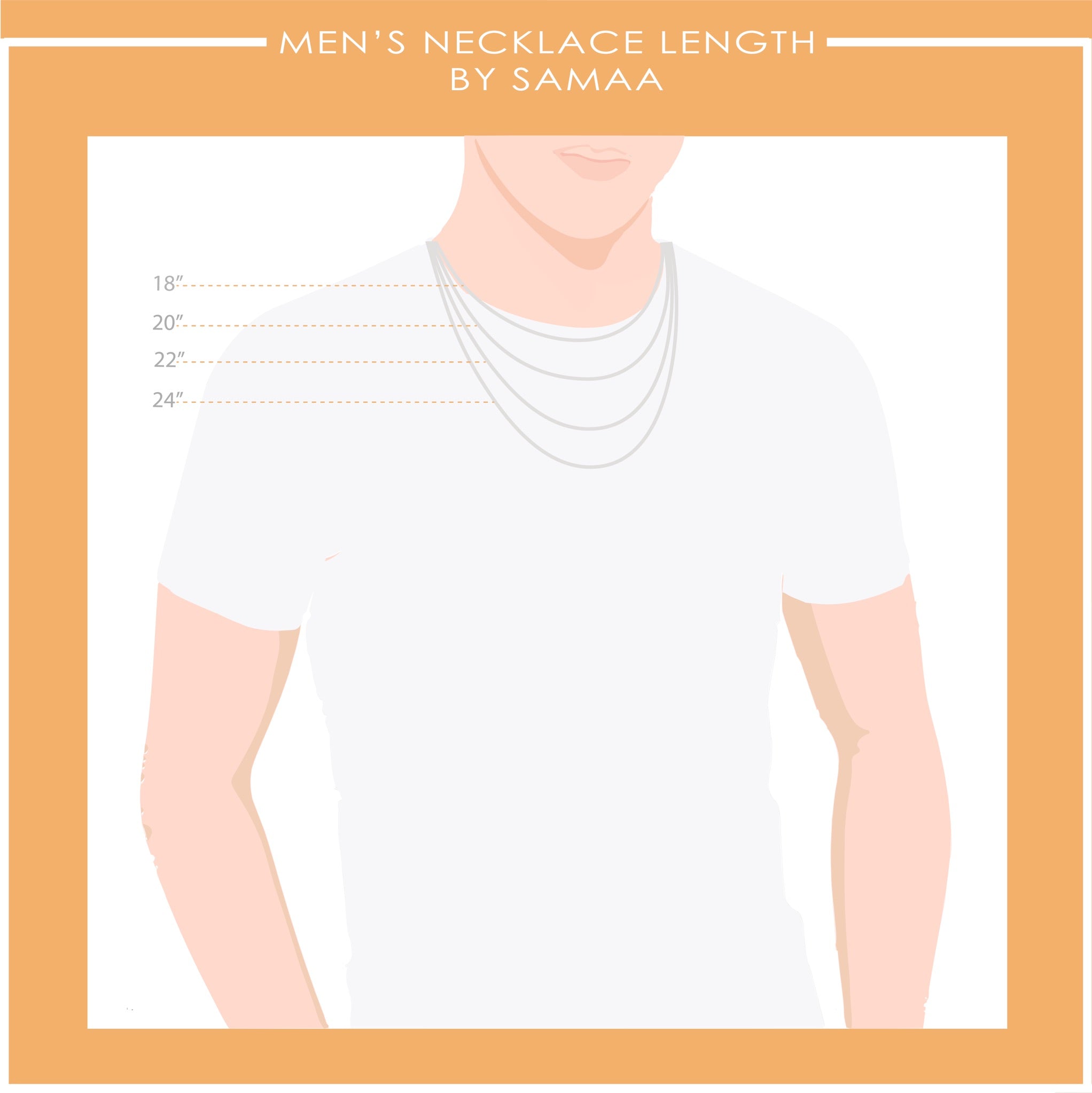 Men's Square Bar Necklace with Engraving