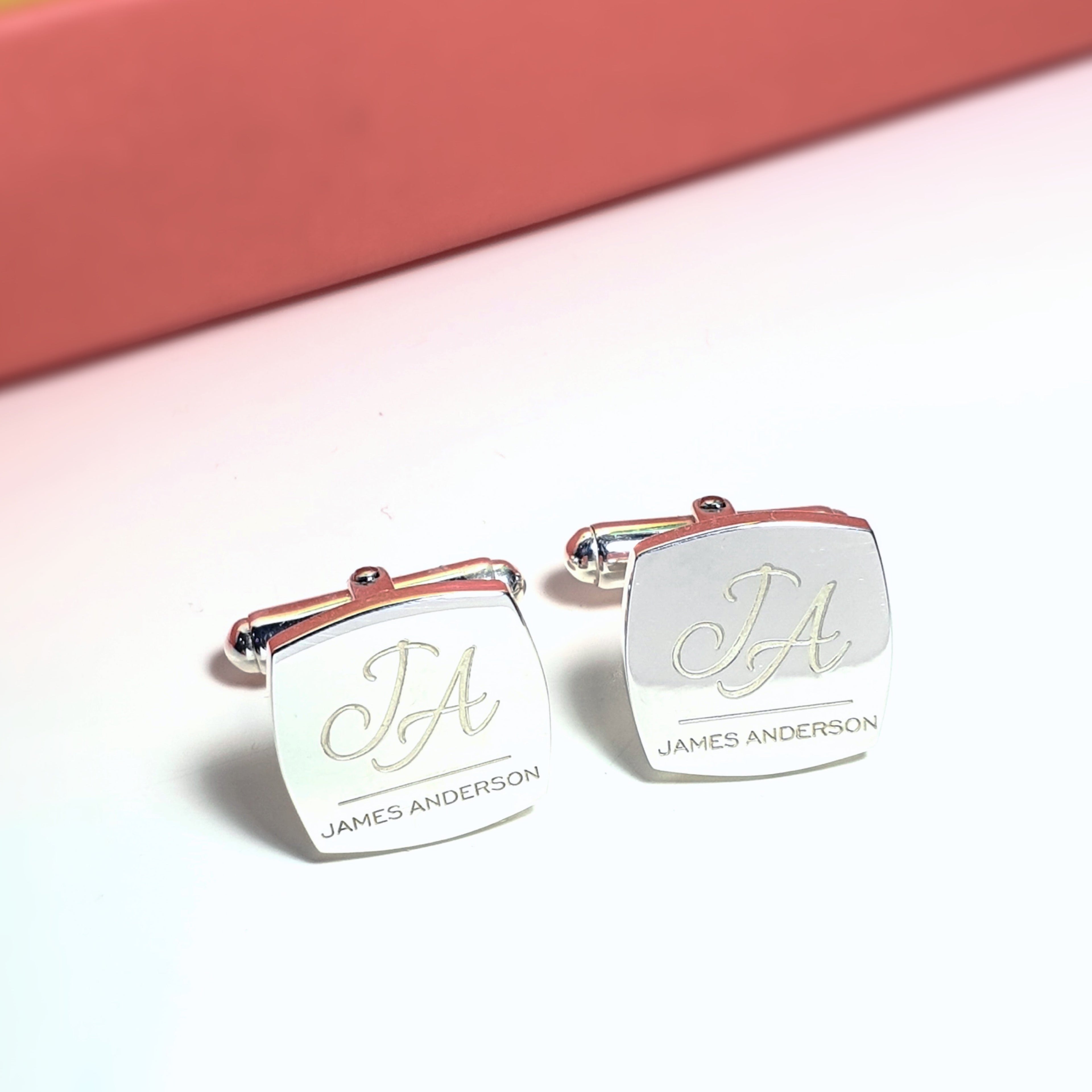 Customized Square Shape Cufflinks