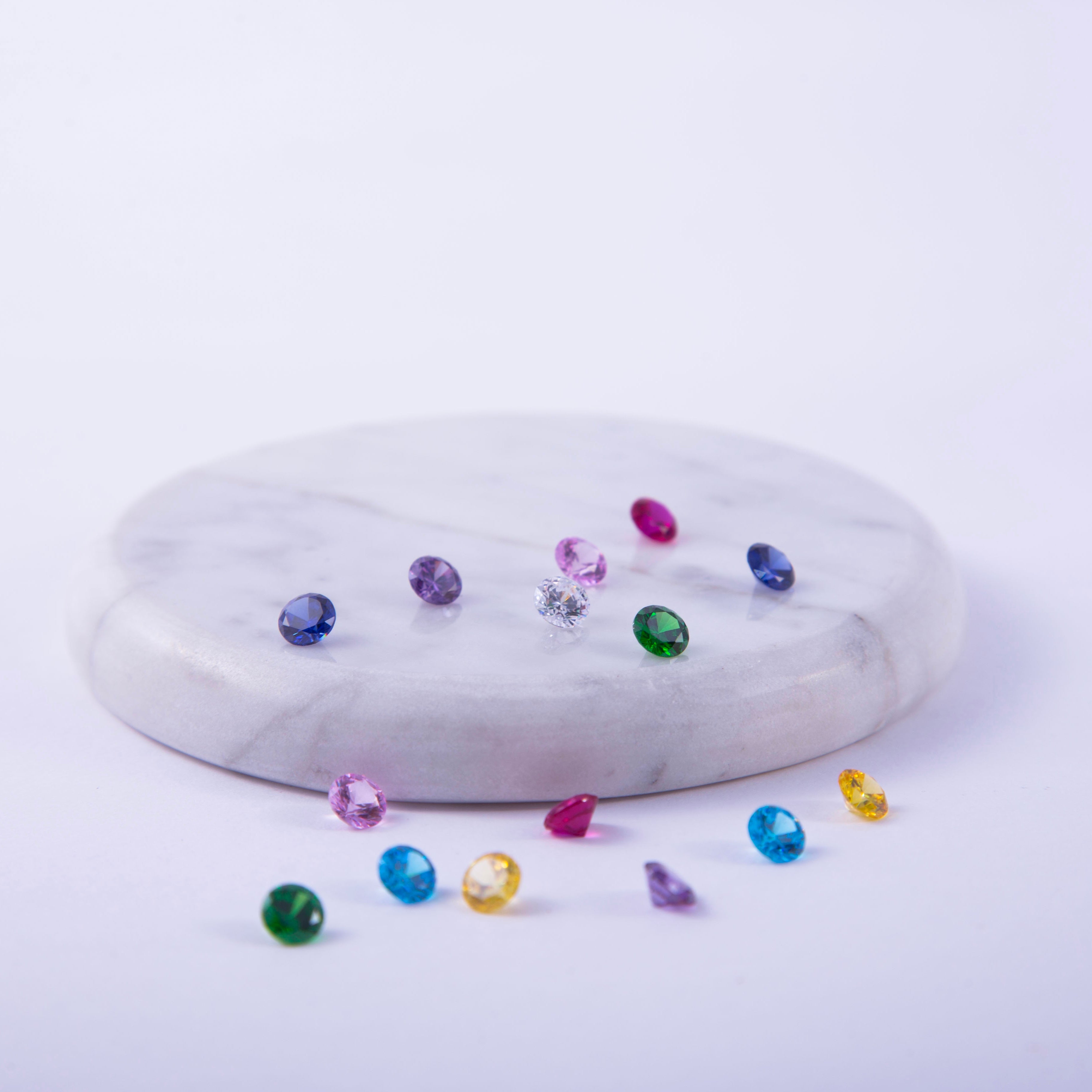 Personalized Earings in Round Shape