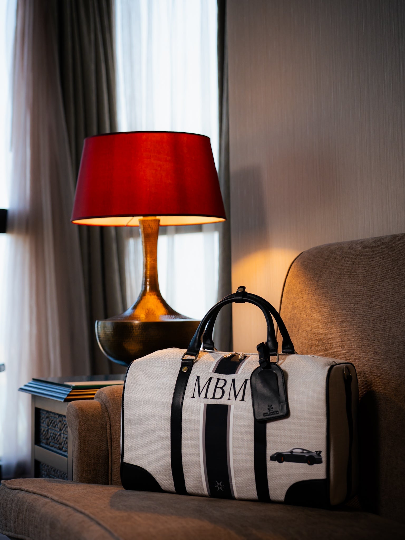 White Duffle Bag