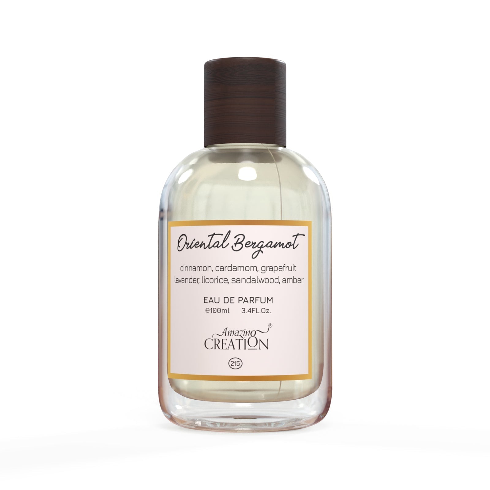 Amazing Creation Oriental Bergamot Eau De Parfum For Men 100ml