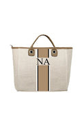 Brown Medium Tote Bag